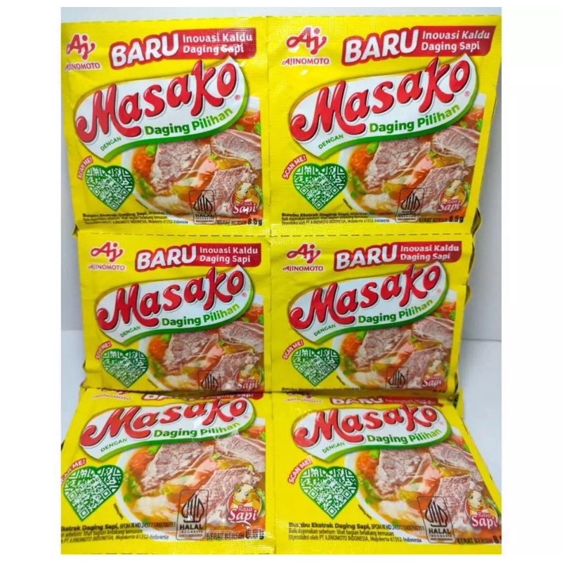 

masako sapi renceng isi 12 pcs/masako penyedap rasa sapi