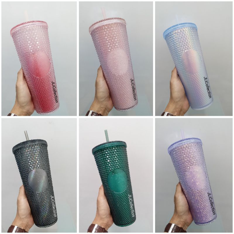 Starbucks China Studded Bling Straw Cup