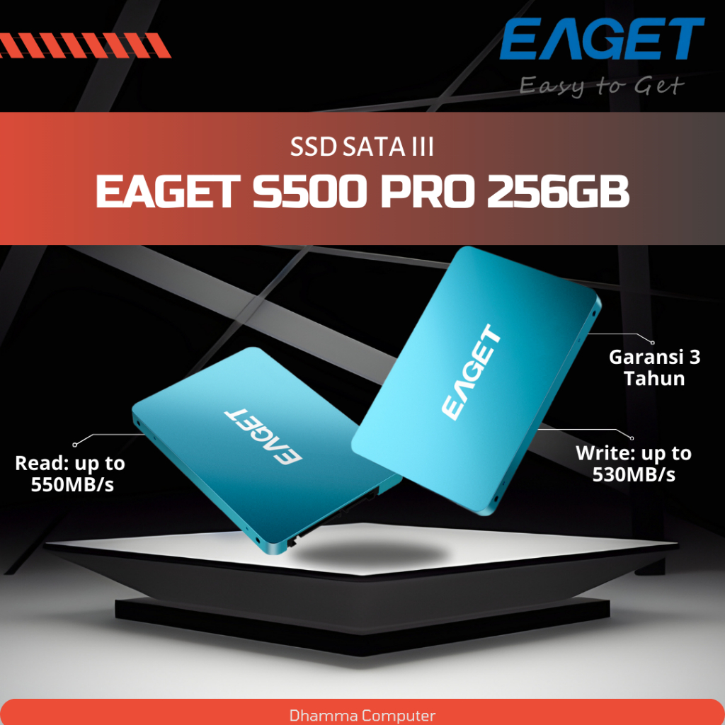 SSD Eaget 256GB S500 Pro SSD 256 GB SATA 3 6Gb/s 2.5" SSD Laptop PC