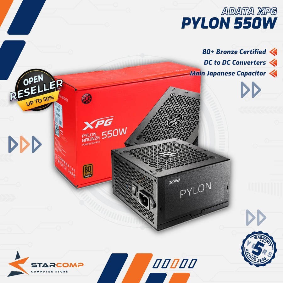 ADATA XPG Pylon 550W 80+ Bronze Power Suplly