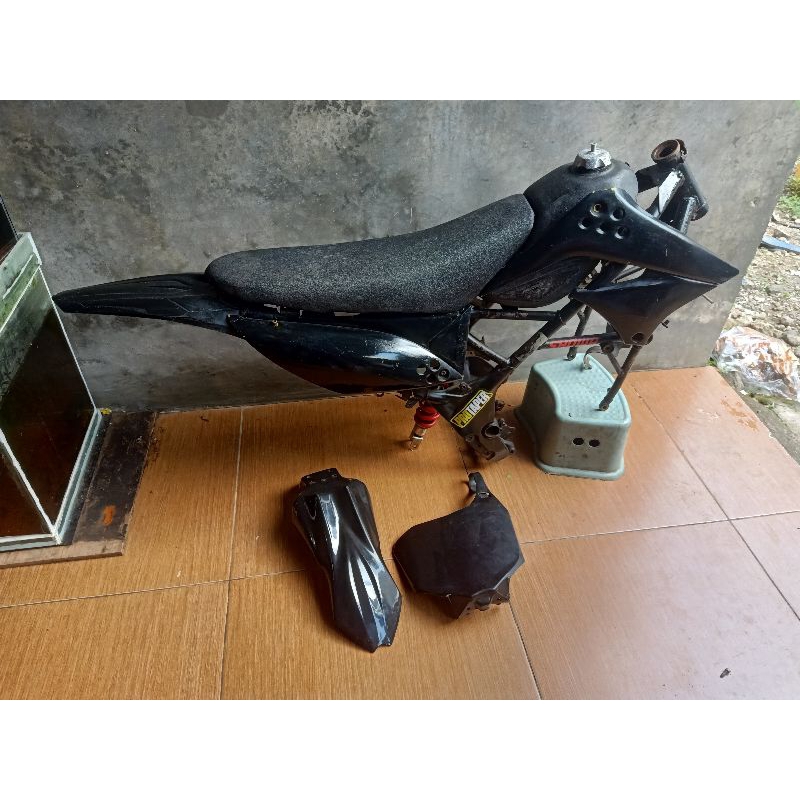 rangka cb150r old custom trail set sesuai foto