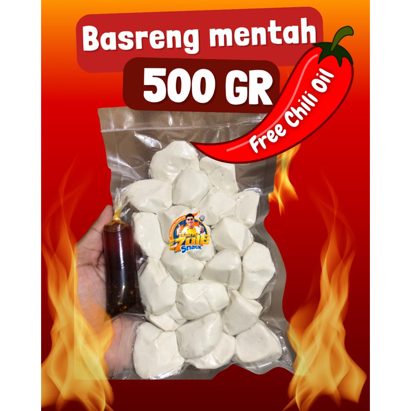 

Paket Hemat 500 Gram Basreng Free Chili Oil