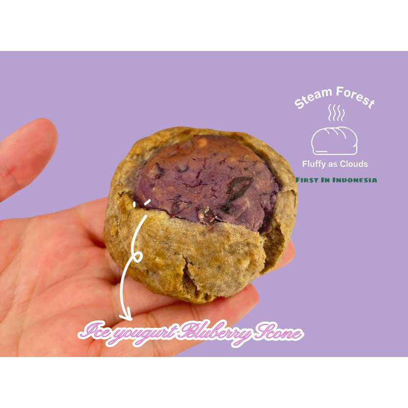 

Ice Yougurt Bluberry Scone/蓝莓司康/Soft Cokies/Cokies