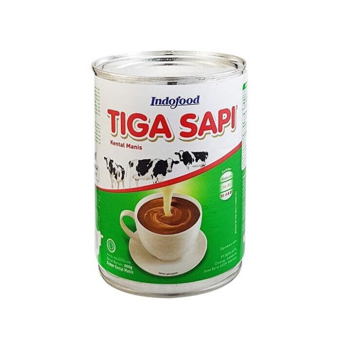 

Tiga sapi susu kental manis / SKM 500g susu kaleng