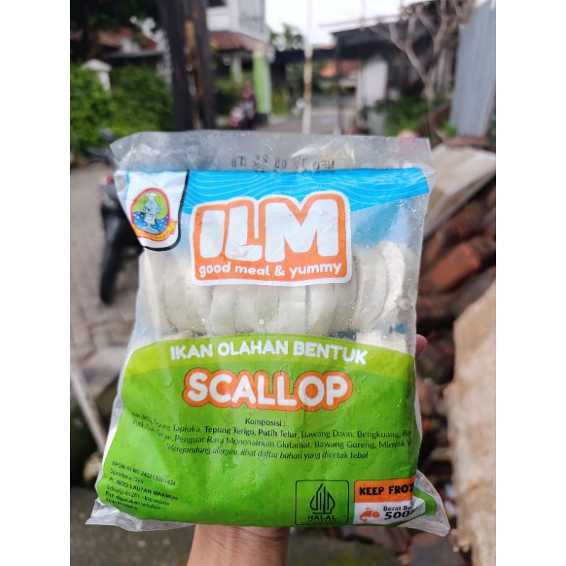 

ILM Ikan Olahan Scallop 500gr