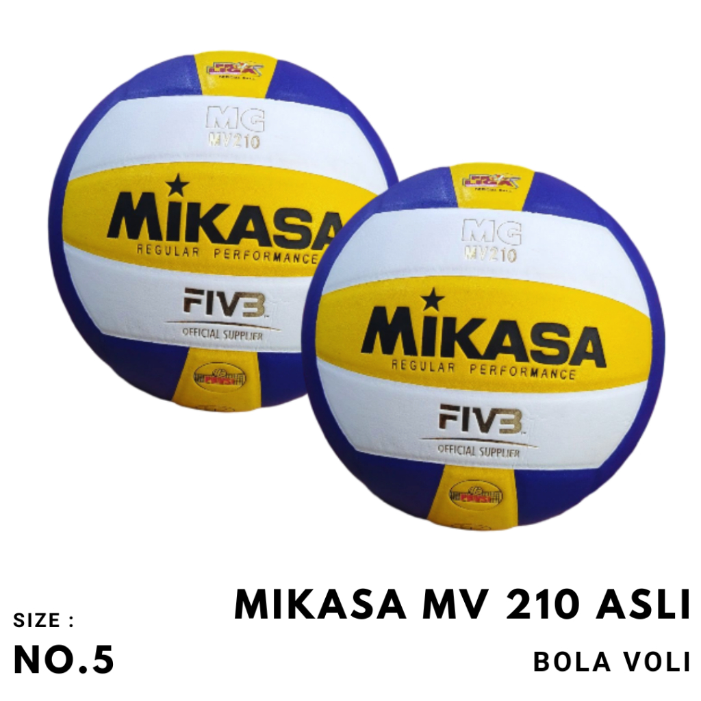 Bola Voli Mikasa MV 210 Asli