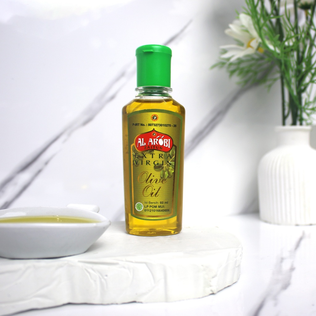 

AL AROBI - Minyak Zaitun Extra Virgin Olive Oil Ukuran 60ml