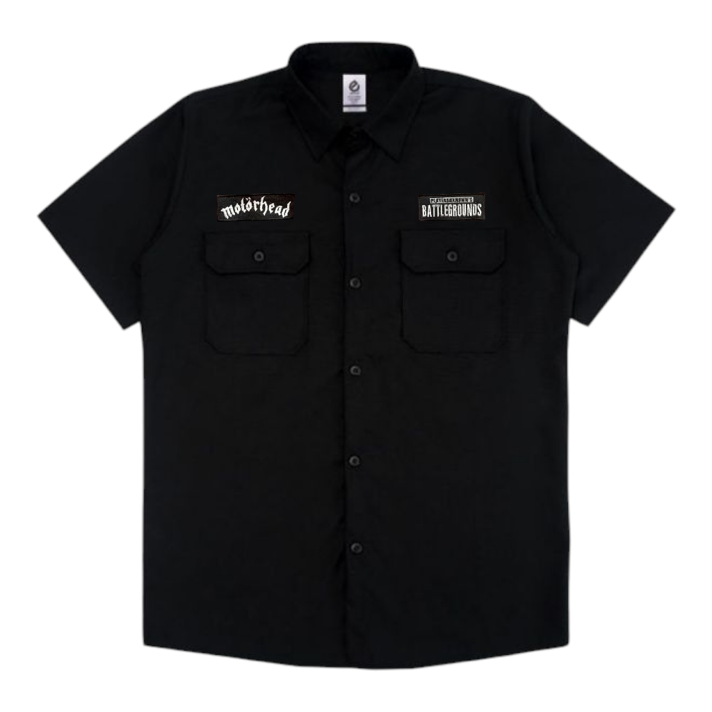 Kemeja Pria Lengan Pendek Polos Slim Fit Reguler Casual Formal Kerja Simple Santai Premium Kekinian 