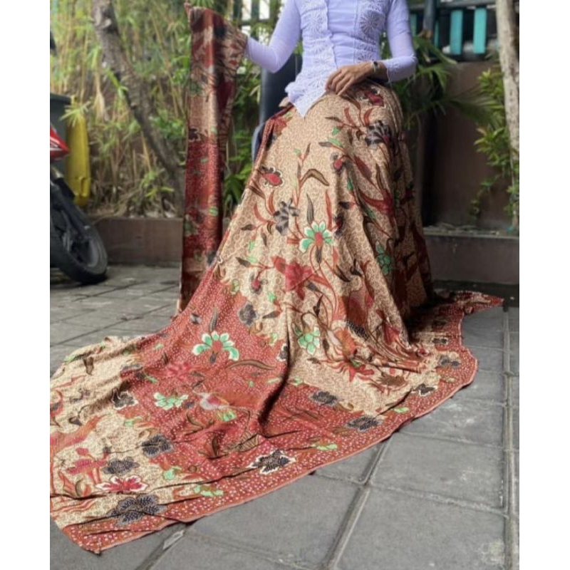 Kamen Sutra Paris Set Selendang Premium Terbaru | Kamen Bali | Kamen Lembaran Bali | Endek Bali