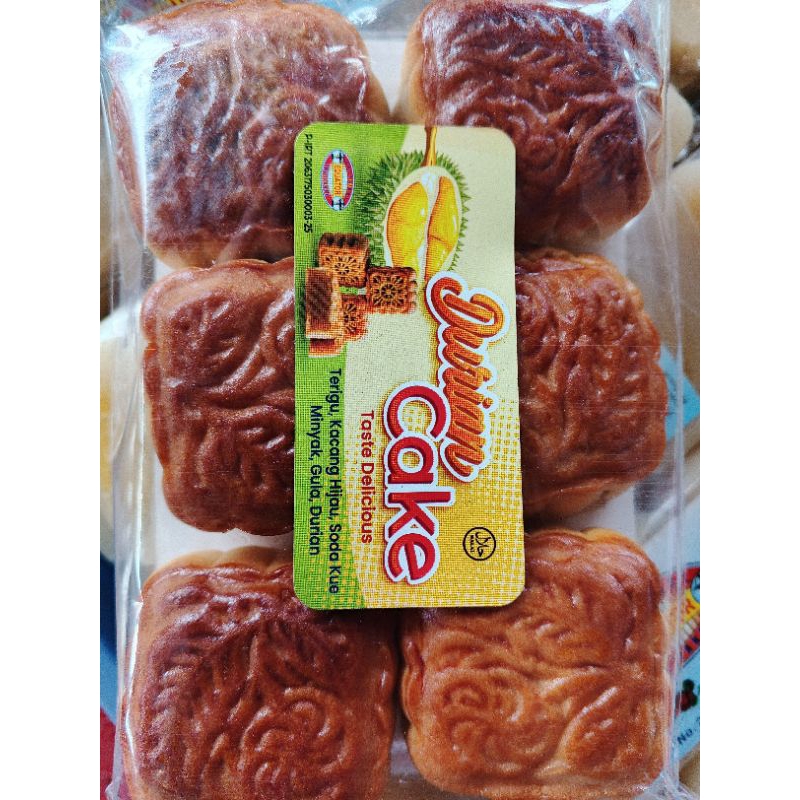 

moncake equator rasa durian isi 6pc