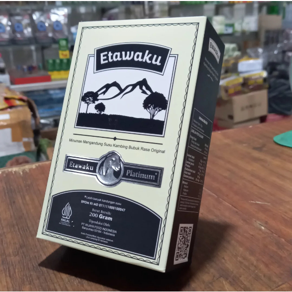 

Susu Kambing Bubuk Etawaku Platinum 200 Gram