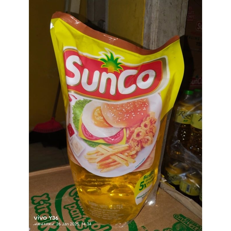 

MINYAK GORENG 2 LITER // SUNCO 2LITER