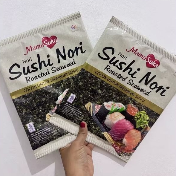 

sushi Nori isi 10lembar 20g/mamasuka sushi nori