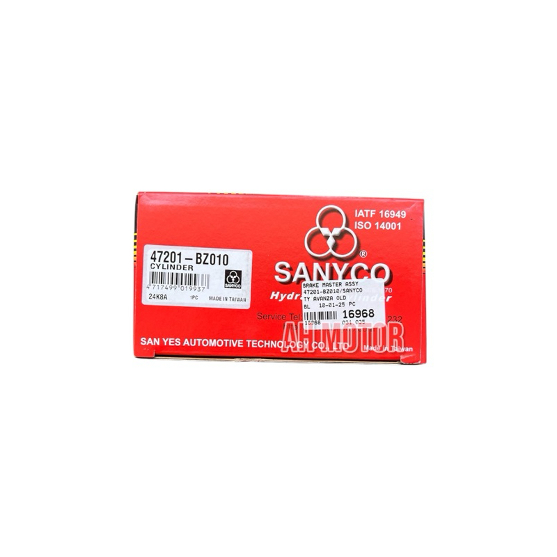 Master Rem Atas Avanza Sanyco 47201-BZ010 / Brake BM Assy