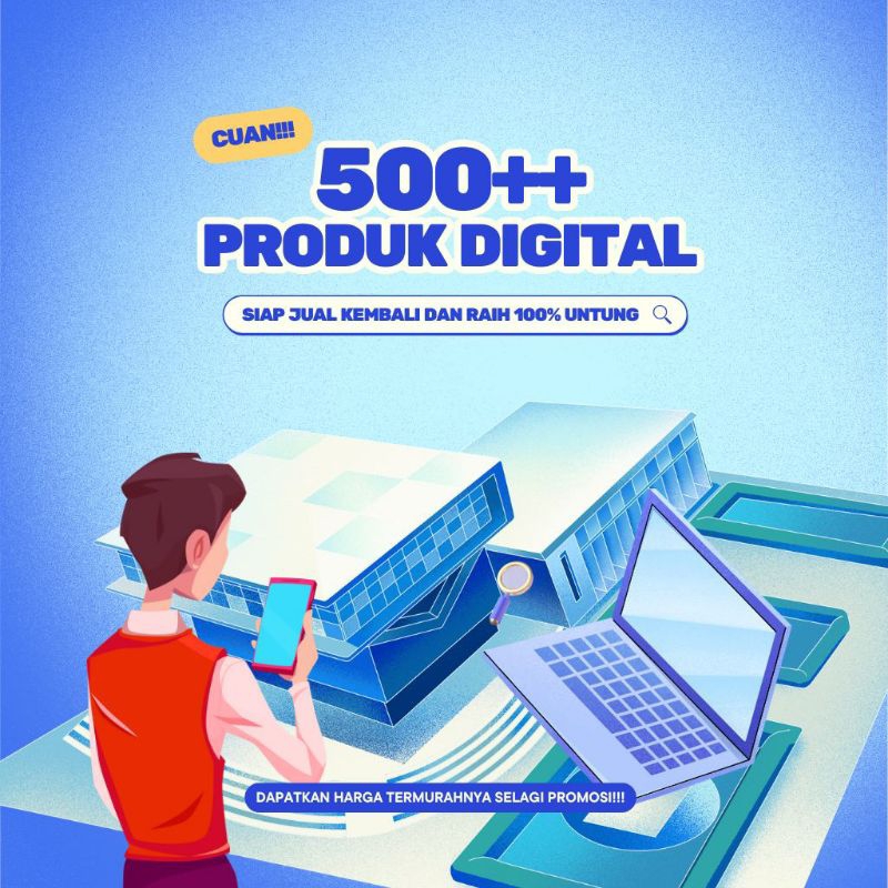 500+ database produk digital premium update 2025 - terlengkap dan termurah