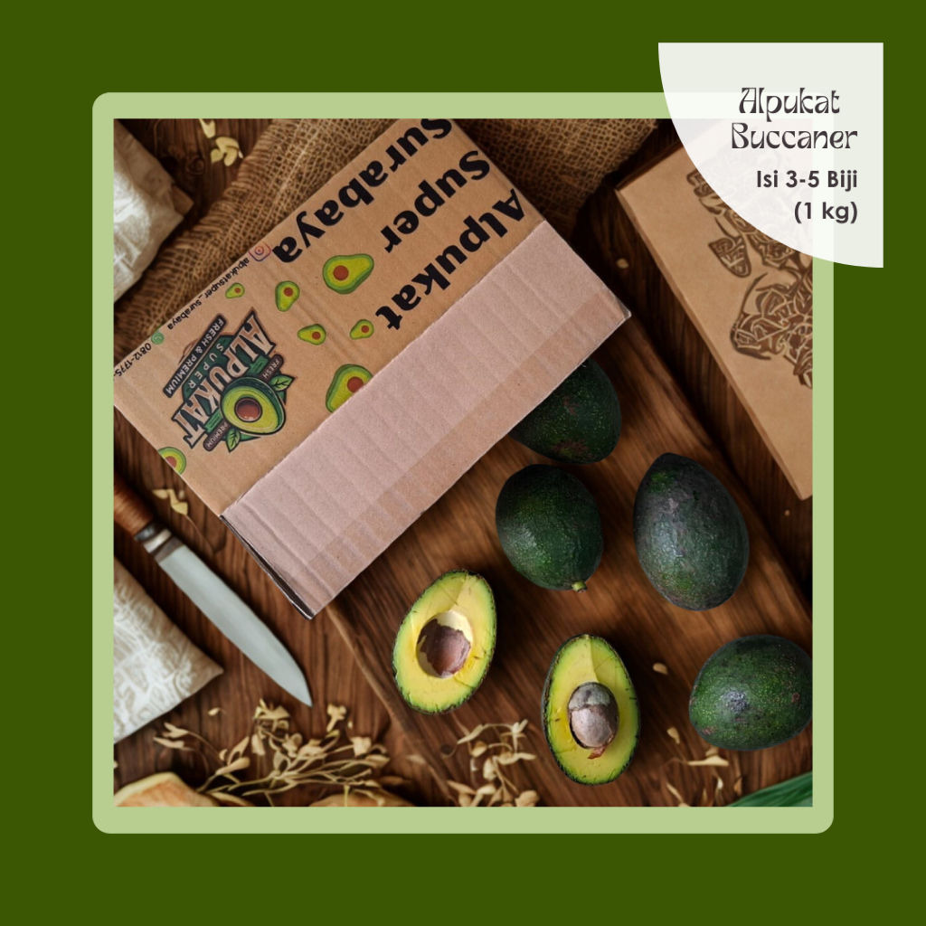 

Alpukat Buccaner (Paket 2Kg)