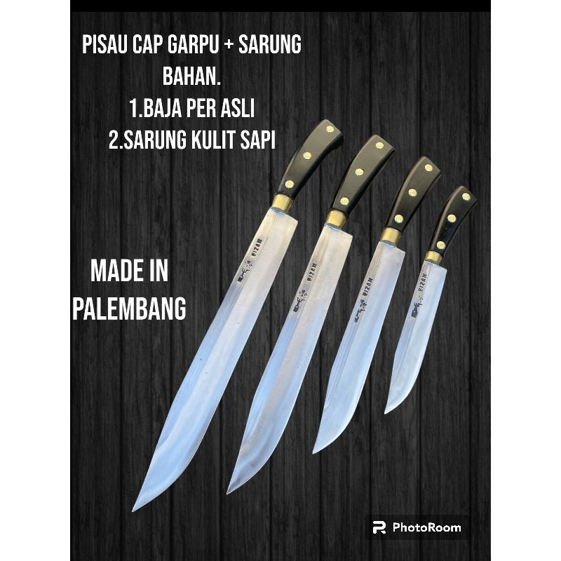 PISAU CAP GARPU/PISAU SEMBELIH/PISAU DAGING/PISAU BUAH