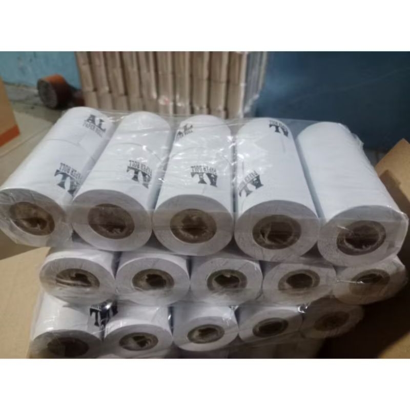

Kertas struk kasir HVS ukuran 44x30 mm