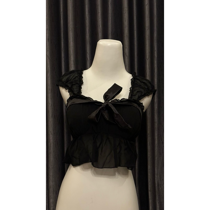 Tank Top Black Brand & Local Brand