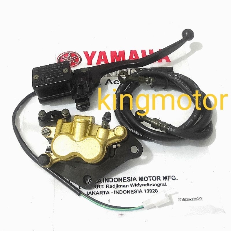 Kaliper+Master rem+Selang Rem Depan Yamaha Vixion Old,Vixion new,Nva,Nvl, Byson