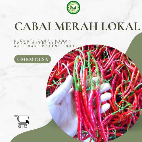 

Murah!!! Cabai Merah asli Lokal Kemasan Satu Kilo