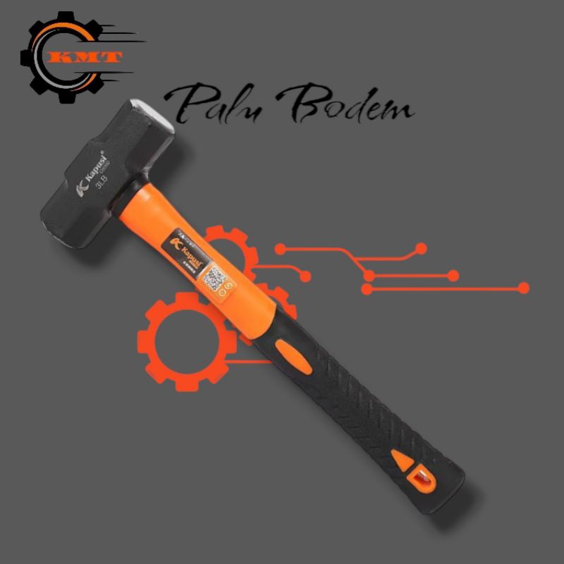 Kapusi Palu Bodem/Palu Batu,Palu Gagang Fiber/Palu Bogem Ukuran 2LB Sampai 10LB