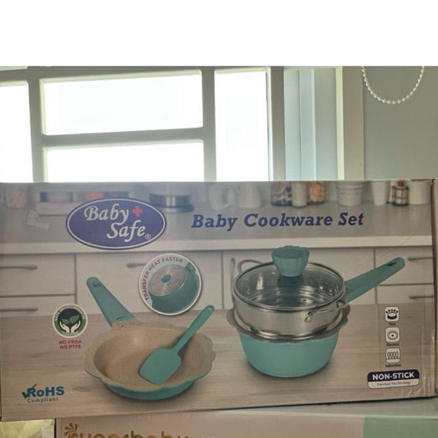 Baby Safe Cookware Set, alat masak mpasi anak baby