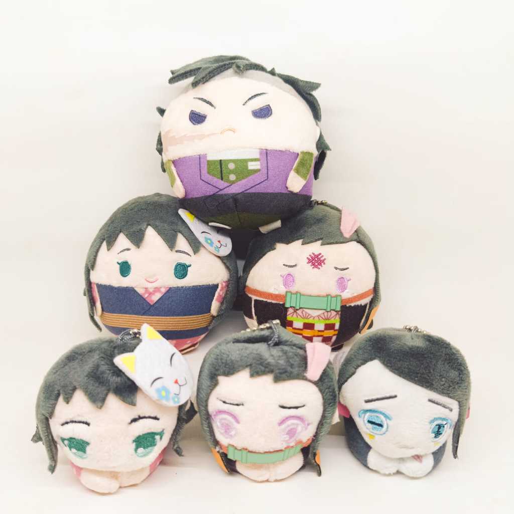 [DEMON SLAYER] Official Kimetsu No Yaiba Fuwakororin & Hugchara: Genya, Makomo, Nezuko, Enmu