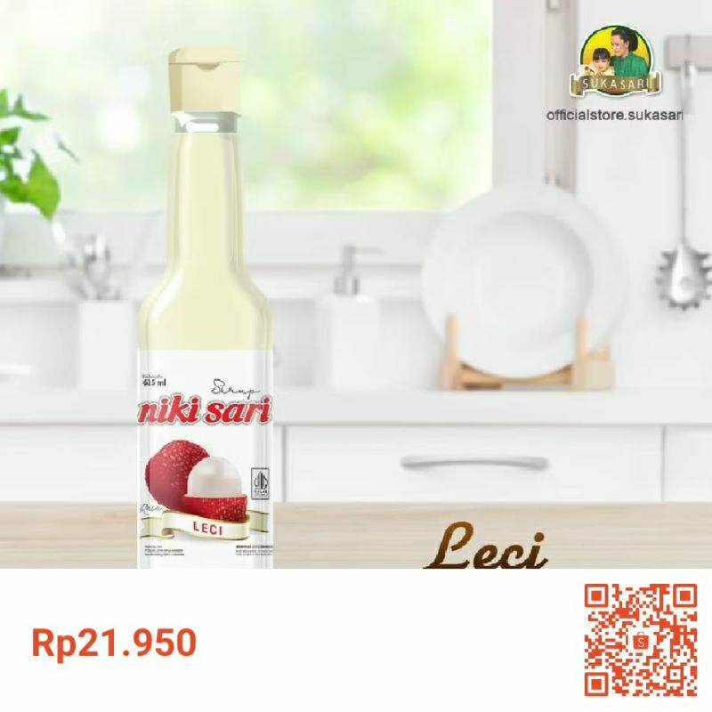 

sirup nikisari botol pet 625 ml - halal -varian rasa buah segar