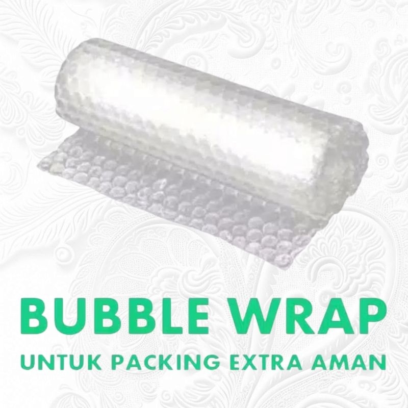

Tambahan Buble Wraping untuk paket anda