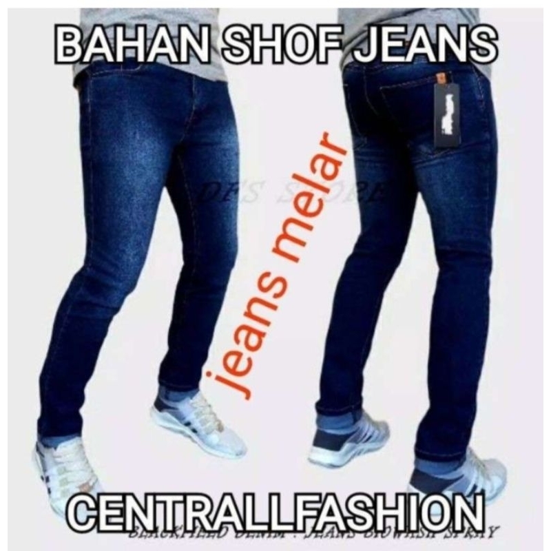 jeans panjang pria original bahan soft CELANA COWOK celana jeans pria pensil/skiny stretch ngaret ka