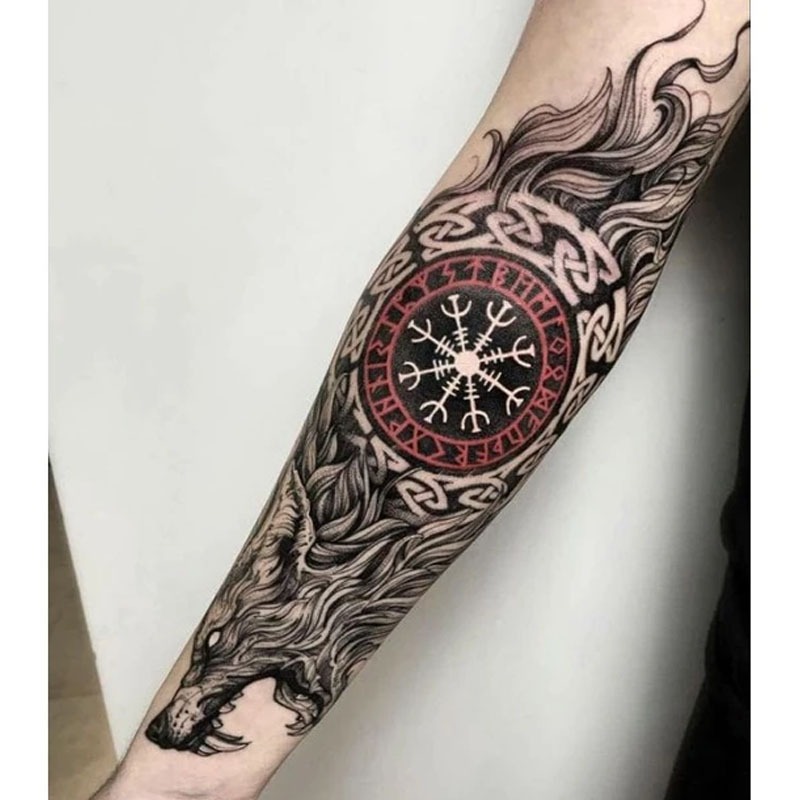 ZARIL77-Tato temporer SRIGALA PANJANG ZL 007 Tatto lengan tato basic