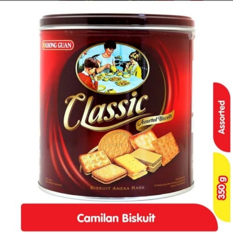 

Khong Guan Classic 350gr Assorted Biscuits Khongguan Biskuit Aneka Rasa
