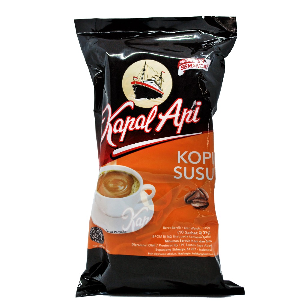 

KOPI SUSU INSTAN KAPAL API SACHET ISI 10 / ISI 20/ ISI 5 BOX