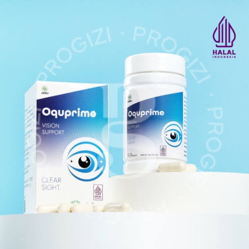 Kapsul Oquprime Suplemen KesehatanHerbal Obat Mata Asli Oquprime Original