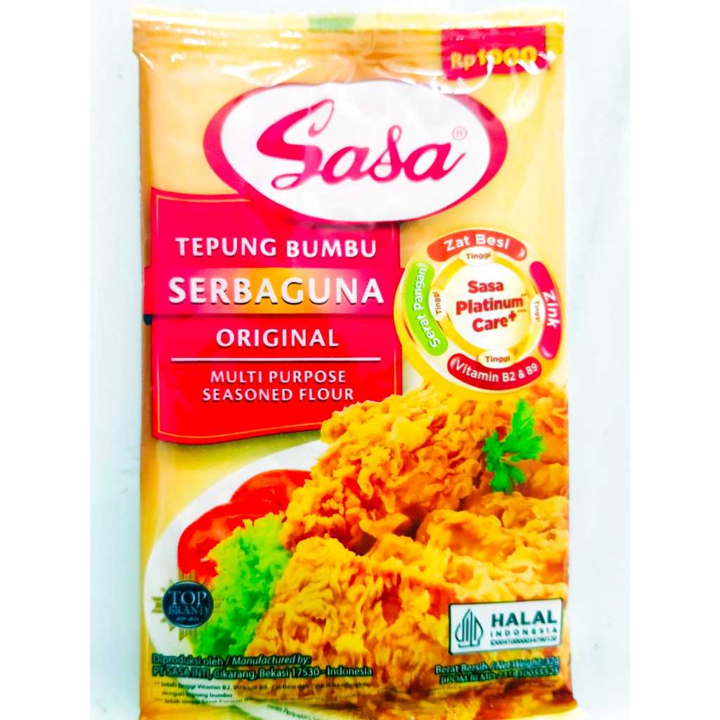 

SASA Tepung Bumbu Serbaguna Original 32 gram x 10 Pcs/ Renceng