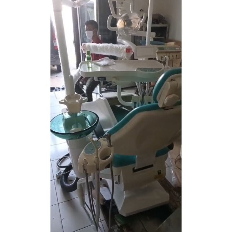 DENTAL UNIT SECOND CX 9000 LAMPU HALOGEN /DENTAL UNIT 2ND MURAH KOMPLETE