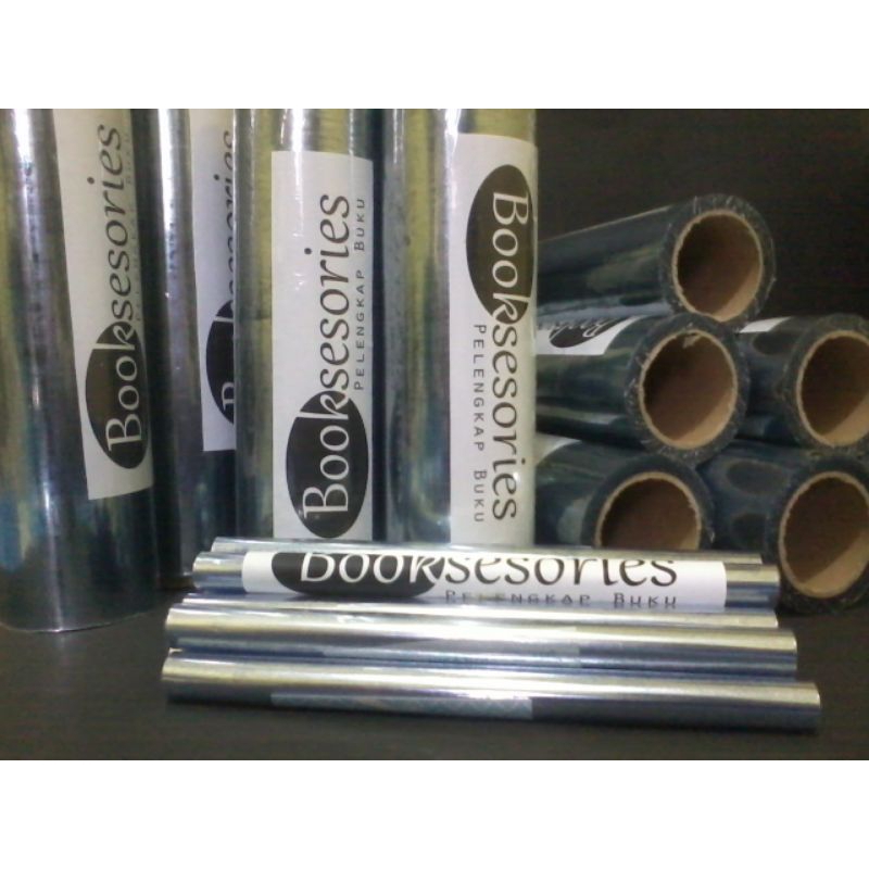 Sampul Buku Roll Besar Mika Plastik PVC Bening Murah