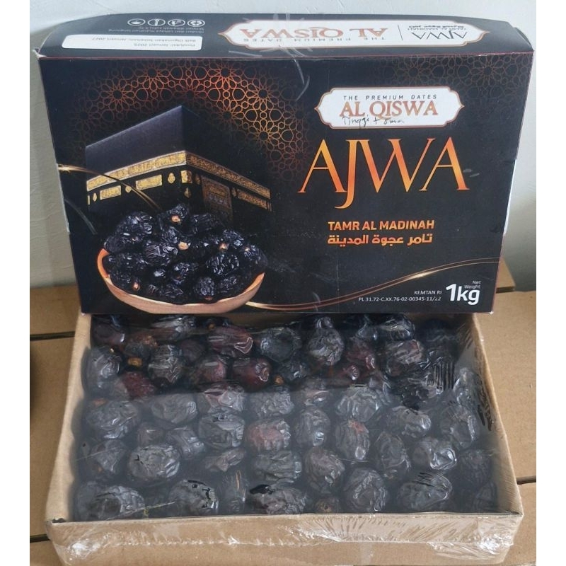 

Kurma Ajwa kurma Ajwah Kurma Azwa Kurma Ajwa Al Qiswa Kurma Nabi Kurma Ajwaa Kemasan 1 kg