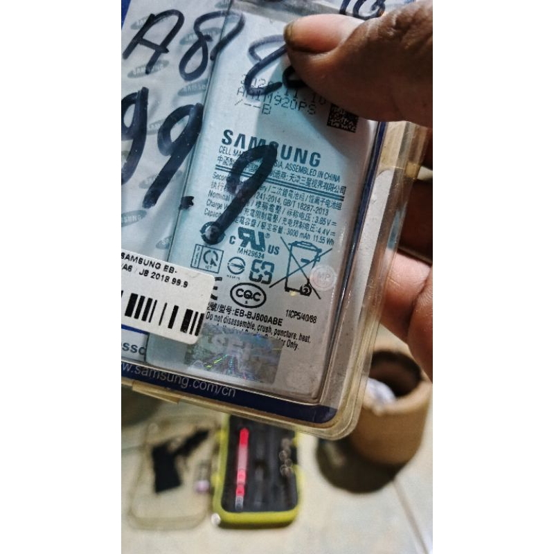 baterai Samsung a6 2018