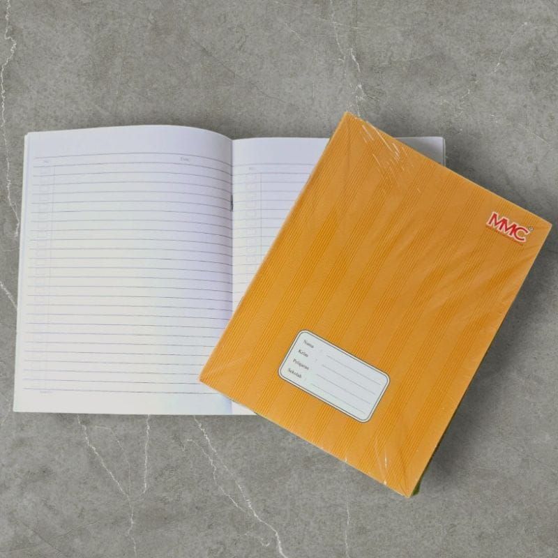 

D3W! Buku tulis MMC craft 38 lembar 10 buku cover buku craft coklat ukuran kwarto