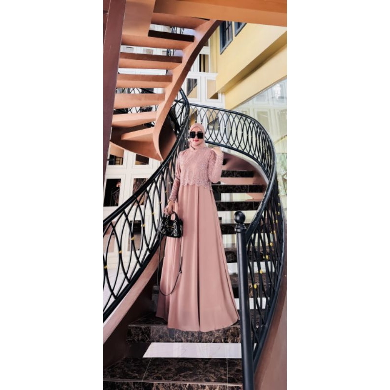 Fitria  dress set hijab