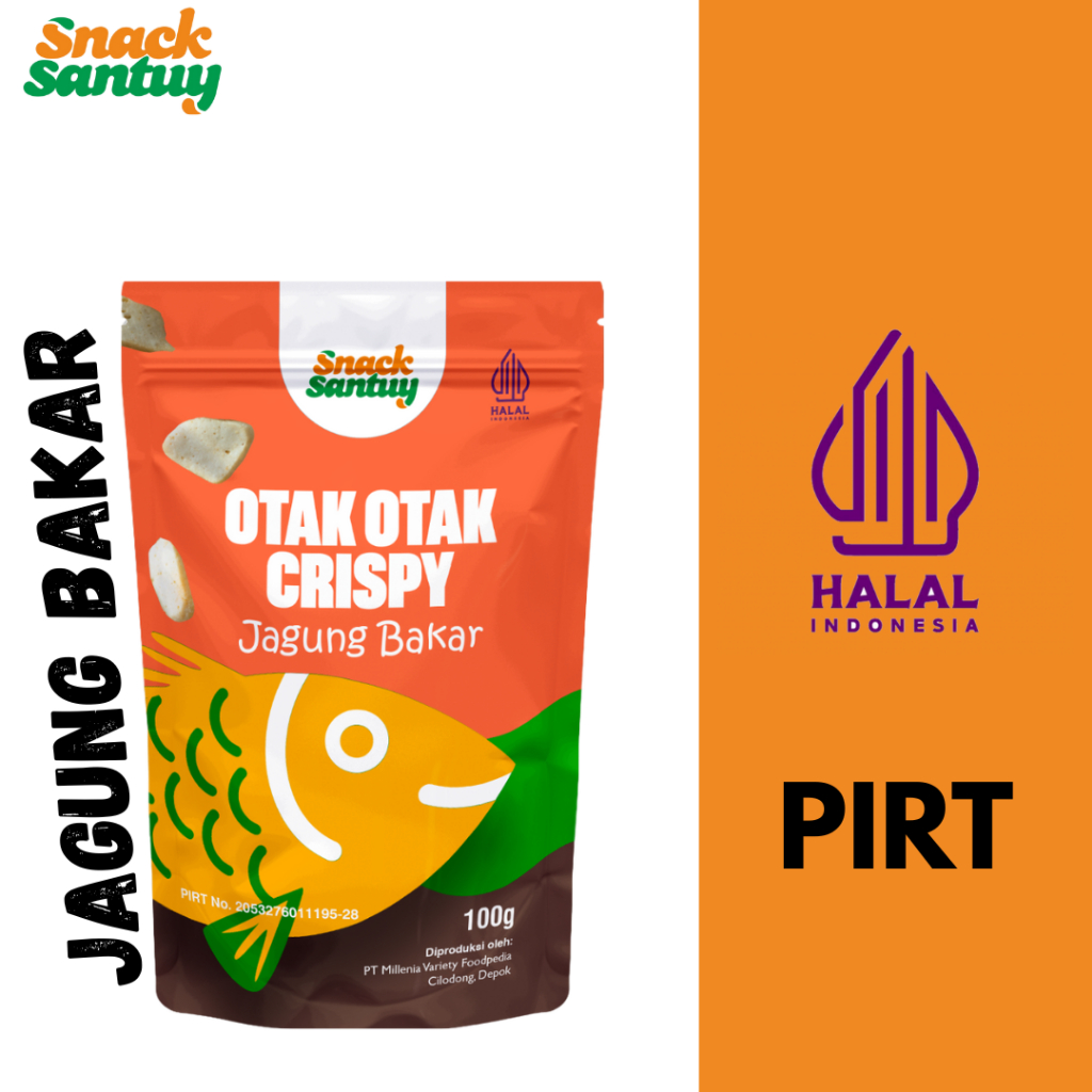 

SNACK SANTUY otak otak crispy Jagung Bakar 100 gram