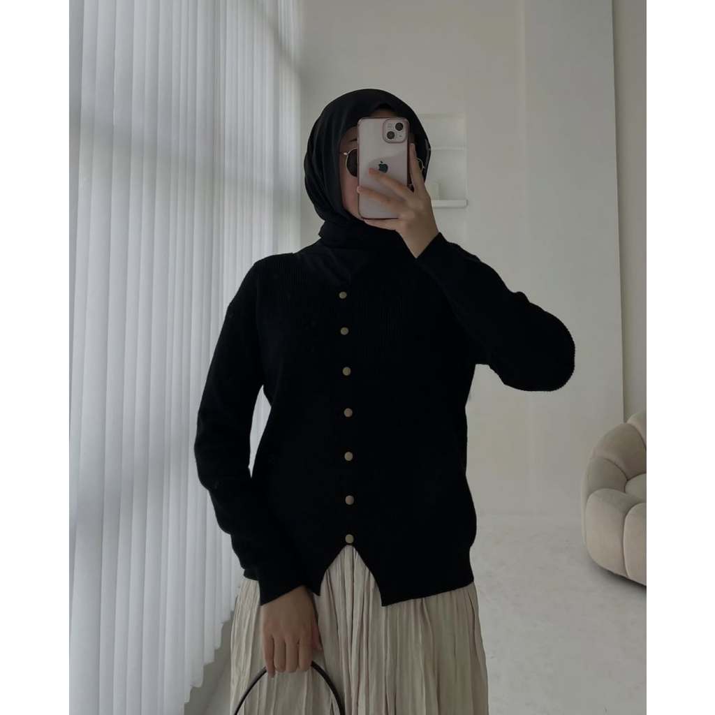GONEGANI OFFICIAL - Sweater Wanita Knit Premium Halus Chaca Sweater