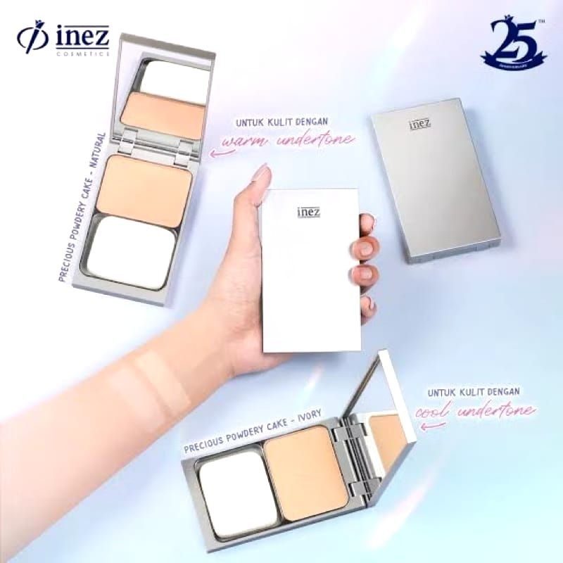 ARNISHOP. Inez PPC Bedak Padat Glowing ORI