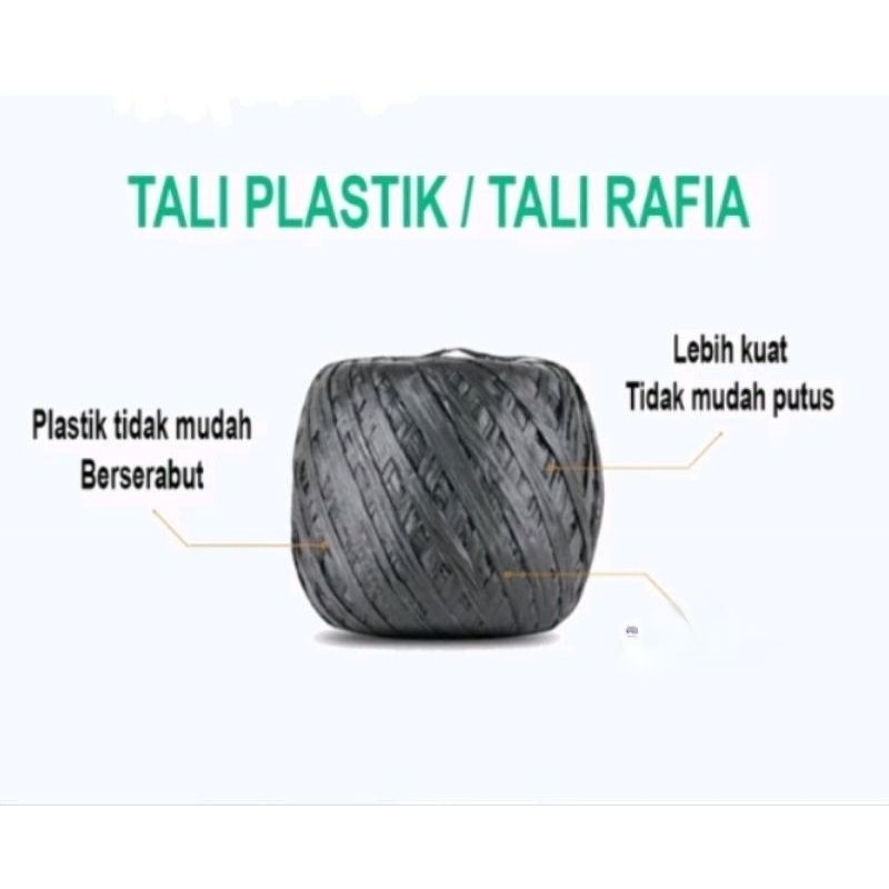 

TALI RAFIA POPAYE / TALI PLASTIK KUAT 1KG & 0,8KG 8 ons 800 gram full / tali rafia kuat 1 kg full 800 gram full