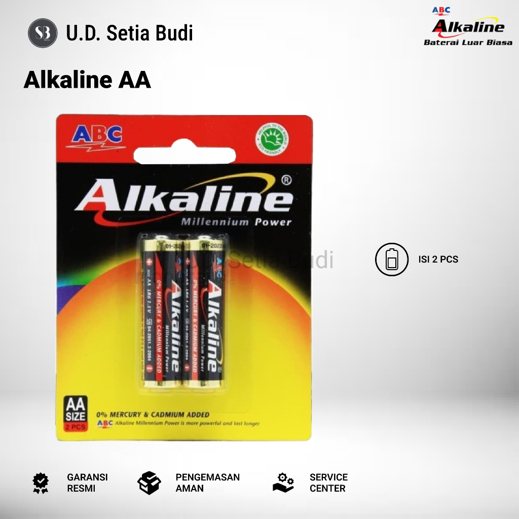 Baterai ABC Hitam AA Battery ABC Super Power Heavy Duty AA 1.5V