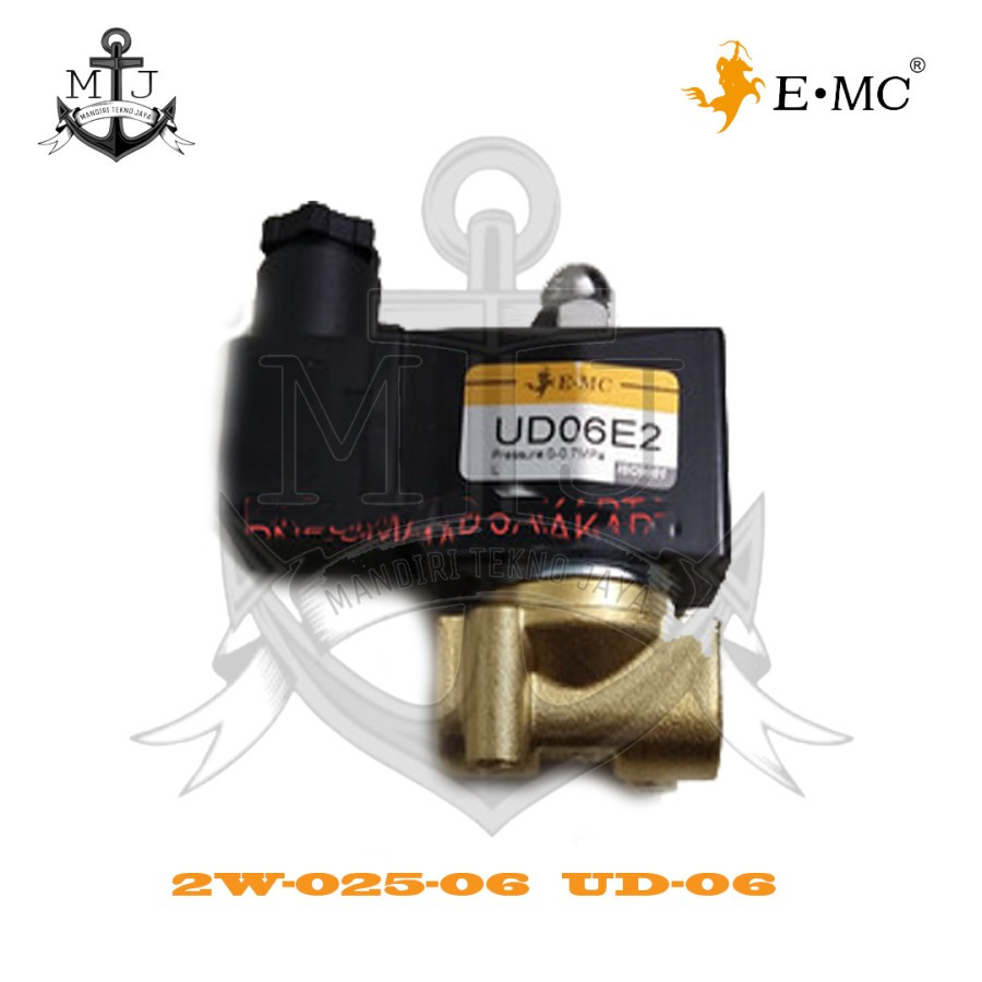 solenoid valve 2 way EMC 2W-025-06 / UD-06