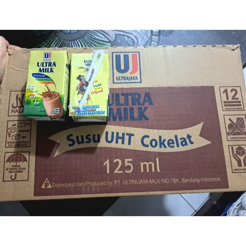 

Ultra Milk Coklat 125ml 1 karton