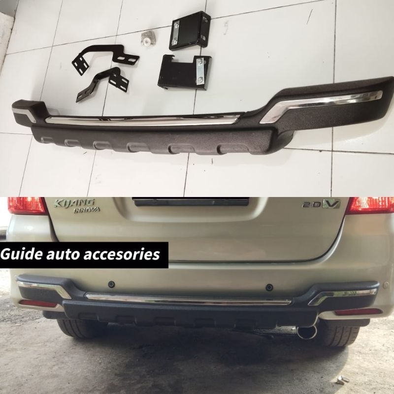 pelindung bumper belakang Innova 2009-2015